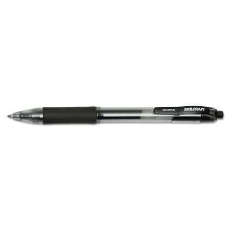 Made-To-Stick NSN 1 mm Retractable Gel Pen  Black Ink MA3762310